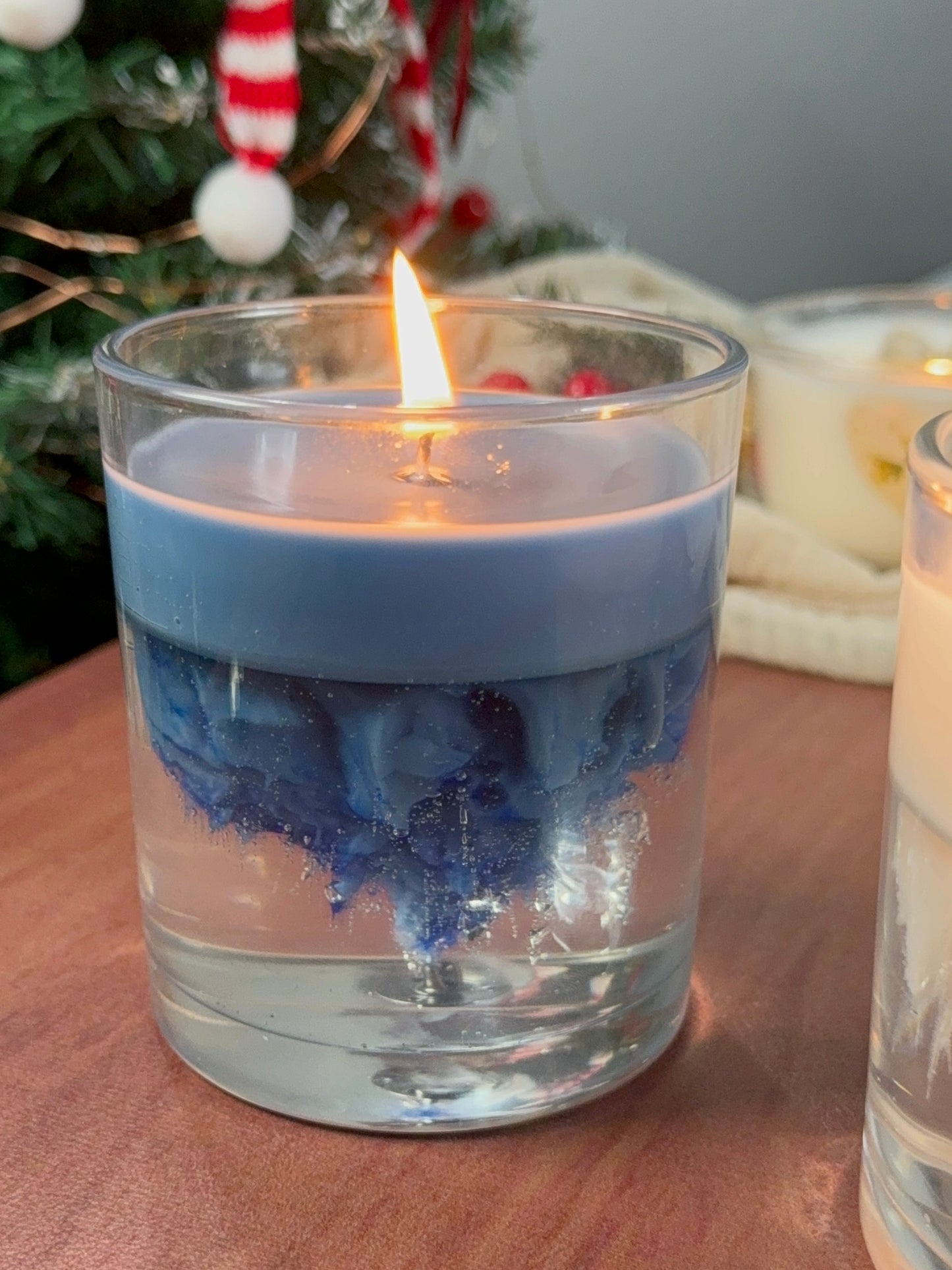 Reverse Iceberg Gel Candle
