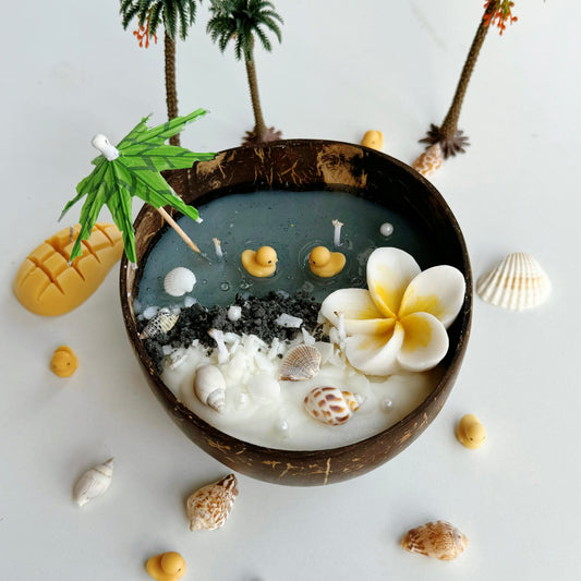 Beachy Little Duck Candle