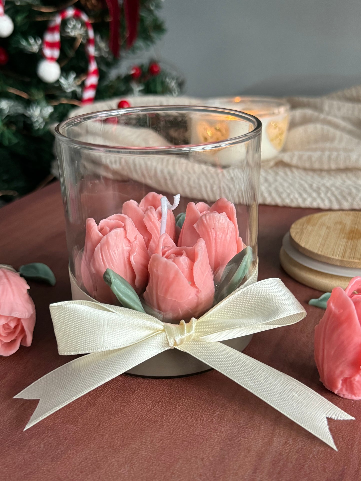 Rose Bouquet Candle