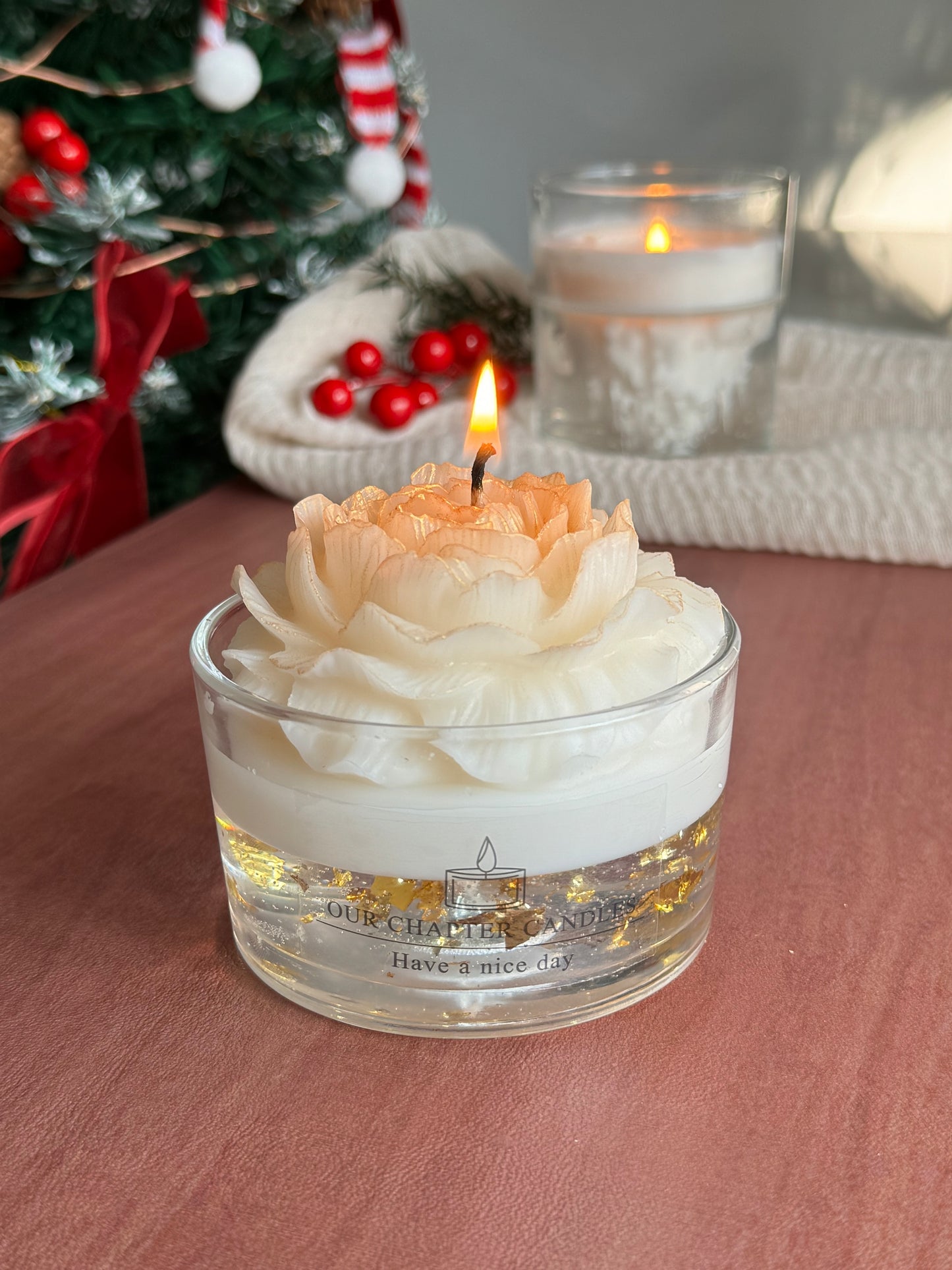 Gilded Rose Candle