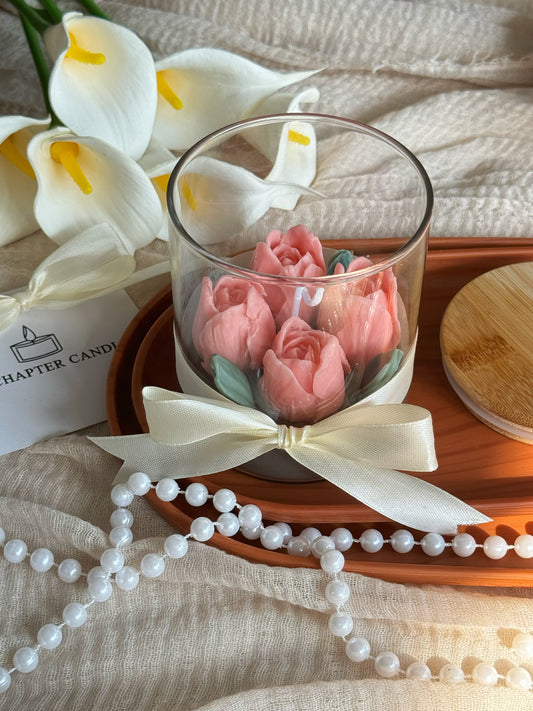 Rose Bouquet Candle