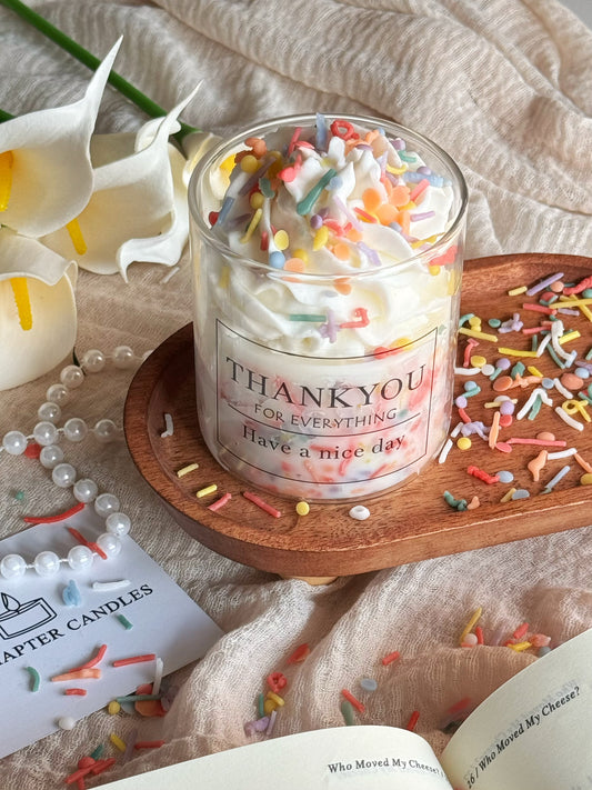 Sprinkle Candy Cup Candle