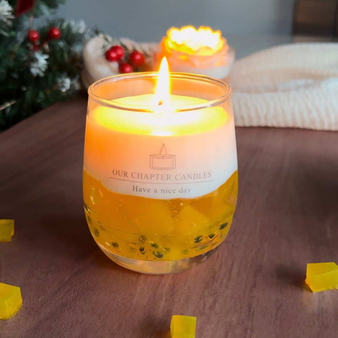 Golden Passionfruit Candle