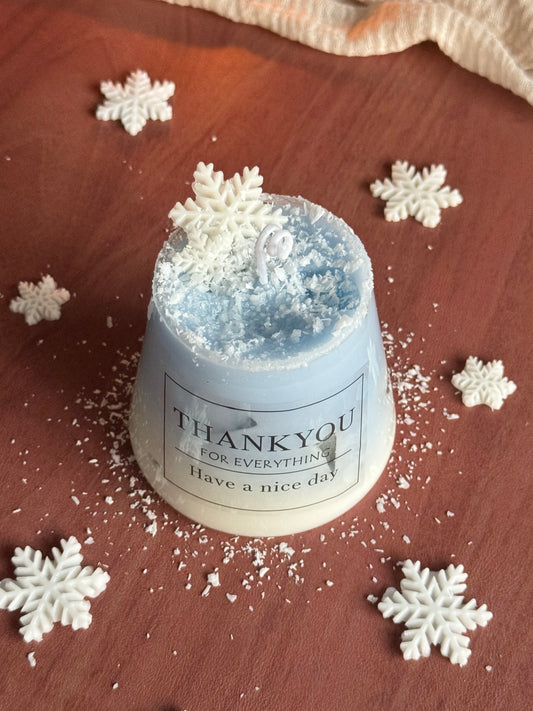 Snowflake Candle – Winter Edition