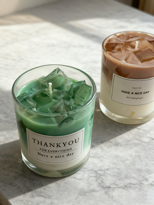 Ice Cube Cup Candle