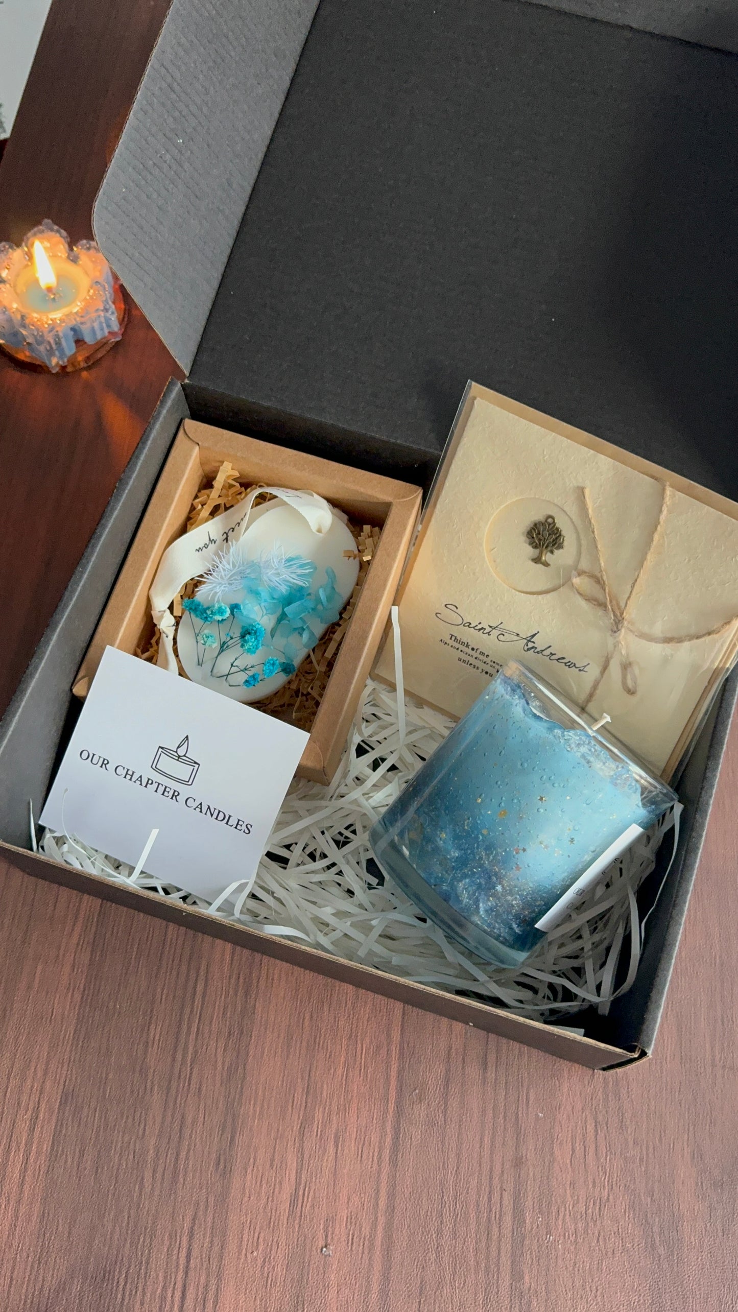 Our Chapter | Lavender Galaxy Artisan Soy Candle - Large 16.7oz (475g)